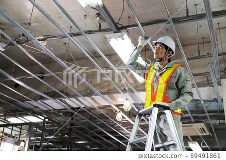 Construction real estate design construction engineer electrical work 89491861