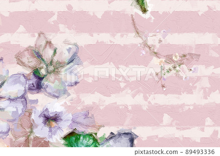 Elegant and beautiful flower illustration 89493336