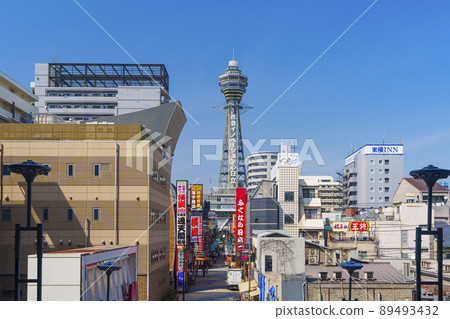 新世界通天閣大阪晴空(2022年4月拍攝) 新世界通天閣大阪晴空(2022年4月拍攝) 89493432