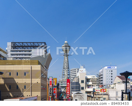新世界通天閣大阪晴空(2022年4月拍攝) 新世界通天閣大阪晴空(2022年4月拍攝) 89493433