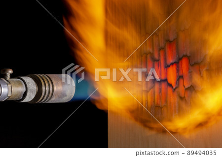 Combustion test, gas burner Combustion test, gas burner 89494035