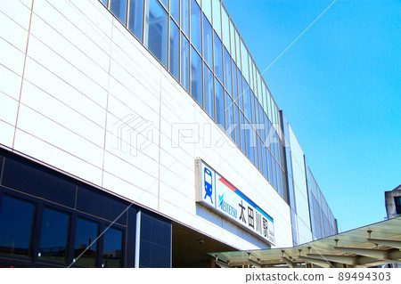 Scenery of Meitetsu Otagawa Station, Tokai City 89494303