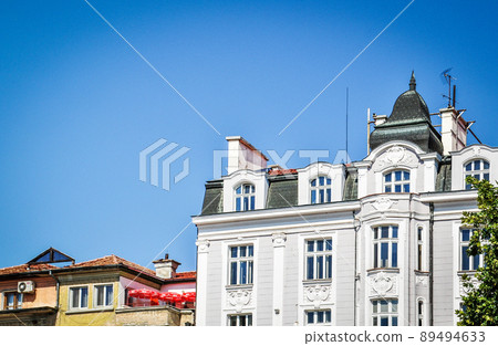 Plovdiv old town skyline Plovdiv old town skyline 89494633