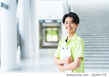 Young male care worker Young male care worker 89495770