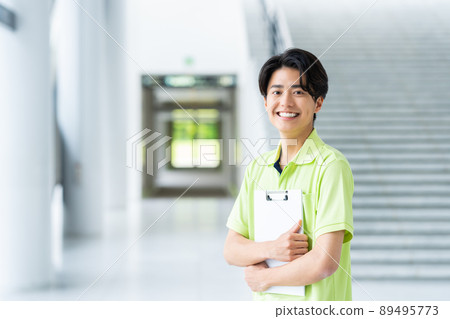 Young male care worker Young male care worker 89495773