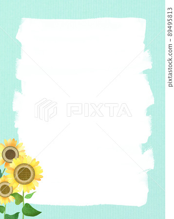 向日葵框架 89495813
