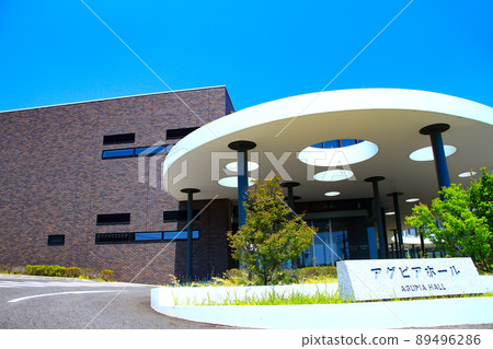 Scenery of Agui Town and Agui Town Hall 89496286