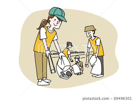 People who pick up trash, volunteers, active participation in philanthropic activities, warm handwritten people People who pick up trash, volunteers, active participation in philanthropic activities, warm handwritten people 89496301