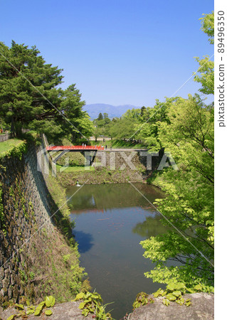 敦賀城外護城河/迴廊橋（福島縣會津若松市） 89496350