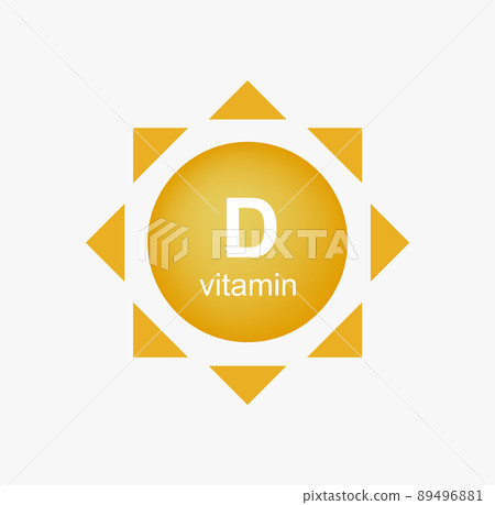 Solar vitamin d. Useful yellow component for immunity and bones Solar vitamin d. Useful yellow component for immunity and bones 89496881