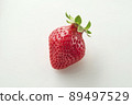 Strawberry studio shooting white background 89497529