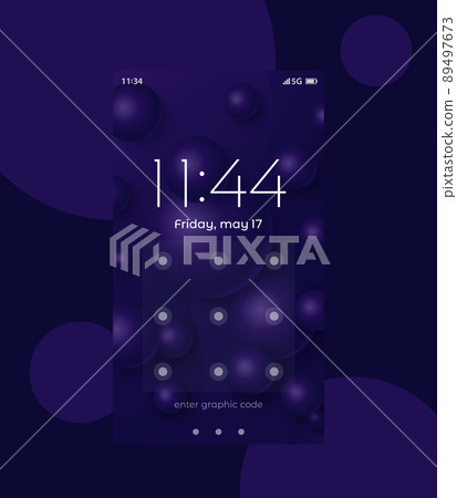 phone lock screen, ui design, vector interface phone lock screen, ui design, vector interface 89497673