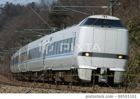 北陸幹線椿田栗倉JR西683系列T21組織(金澤)雷鳥 89503101