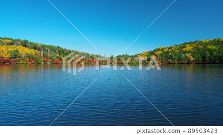 Autumn Kita Yatsugatake Shirakomaike Symmetry 89503423