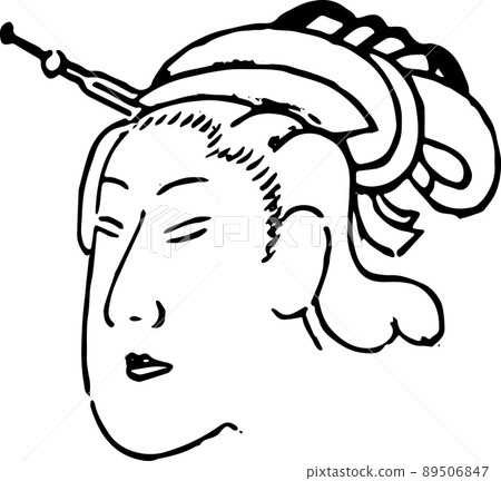 Female face 19 Female face 19 89506847