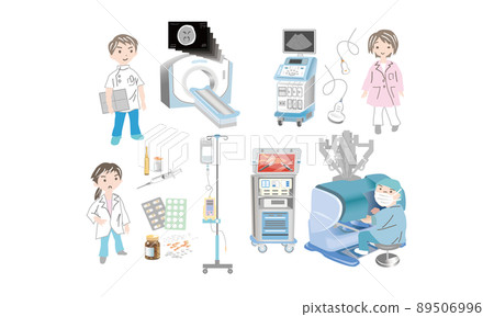 Healthcare professionals and medical equipment / equipment 89506996