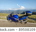 Bike on road in countryside 89508109