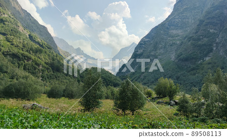 View of Dombay Mountains 89508113