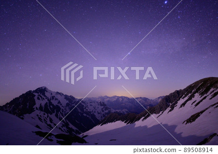 Kenzawa illuminated by moonlight Kenzawa illuminated by moonlight 89508914