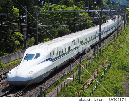 Shinkansen N700S J22 formation at Sekigahara 89509174
