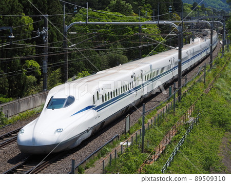 Shinkansen N700S J20 formation at Sekigahara 89509310