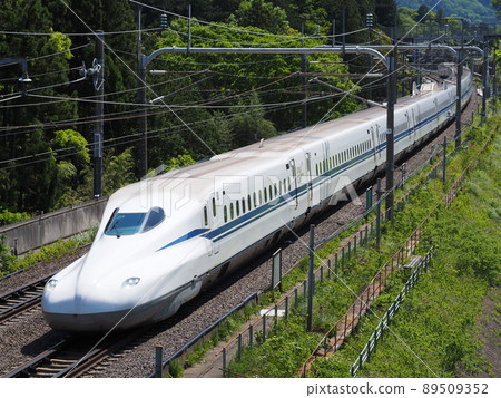 Shinkansen N700S J15 formation at Sekigahara Shinkansen N700S J15 formation at Sekigahara 89509352