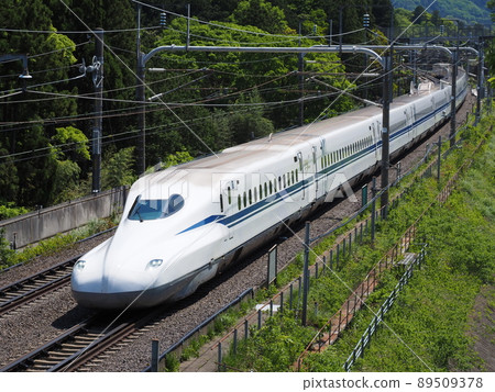 Shinkansen N700S J14 formation at Sekigahara 89509378