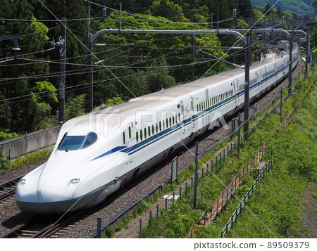 Shinkansen N700S J14 formation at Sekigahara Shinkansen N700S J14 formation at Sekigahara 89509379