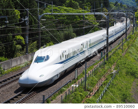 Shinkansen N700A at Sekigahara Shinkansen N700A at Sekigahara 89510060