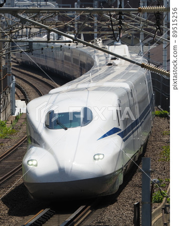 Shinkansen N700S J27 formation near Yamashina Shinkansen N700S J27 formation near Yamashina 89515256
