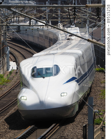 Shinkansen N700S J27 formation near Yamashina 89515258