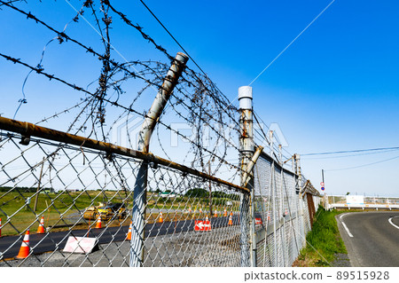 埼玉縣航空自衛隊入間基地圍欄鐵絲網 埼玉縣航空自衛隊入間基地圍欄鐵絲網 89515928