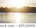 Beautiful backlit landscape 89516066