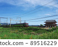 Sightseeing limited express that goes to the Heijo Palace ruins 89516229