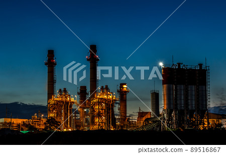 power plant in a beautiful evening. power plant in a beautiful evening. 89516867