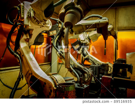 Robots welding team 89516935