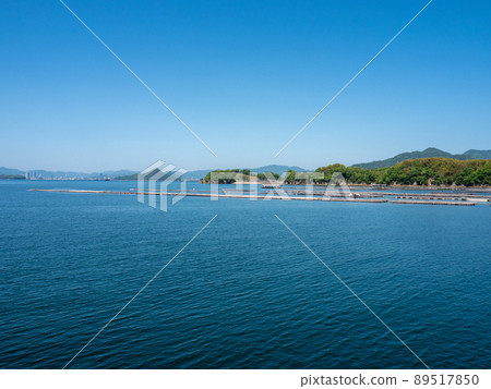 瀨戶內海牡蠣筏 89517850