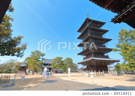 [香川縣]四國聖地“善通寺75號”總本山善通寺（近藤和五層塔） 89518911