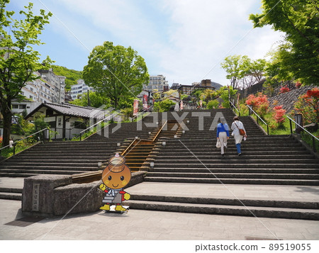 春天伊香保溫泉石團街入口 89519055