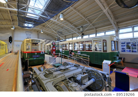 Nagoya train (Retro Denshakan subway 100 type, streetcar 2000 type, streetcar 3000 type, Nisshin City, Aichi Prefecture) 89519266