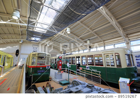 Nagoya train (Retro Denshakan subway 100 type, streetcar 2000 type, streetcar 3000 type, Nisshin City, Aichi Prefecture) Nagoya train (Retro Denshakan subway 100 type, streetcar 2000 type, streetcar 3000 type, Nisshin City, Aichi Prefecture) 89519267