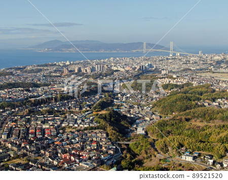 從神戶大熊公園上空俯瞰城市 從神戶大熊公園上空俯瞰城市 89521520