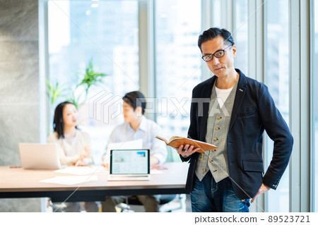 Businessman middle man shooting cooperation: ＋ SHIFT NOGIZAKA 89523721