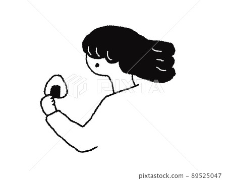 Morning illustration of oversleeping 89525047