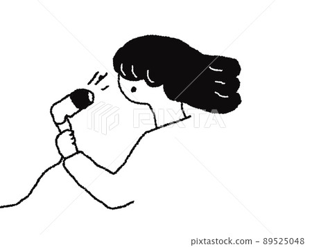 Illustration after bath 89525048