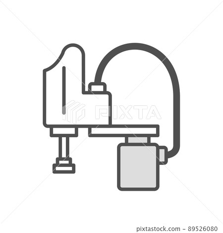 Illustration material of industrial robot, SCARA robot 89526080