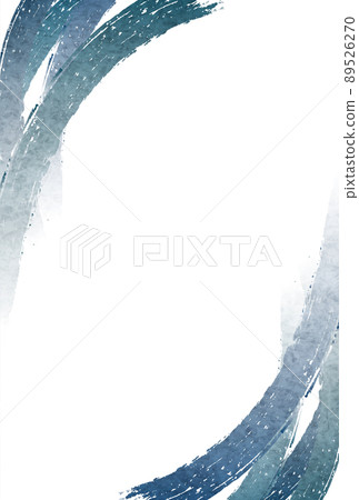 Japanese pattern watercolor background Japanese pattern watercolor background 89526270