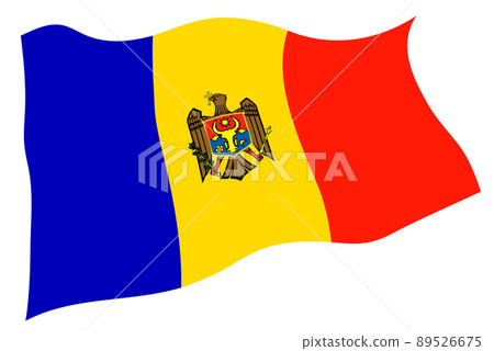 Moldova country flag icon 89526675