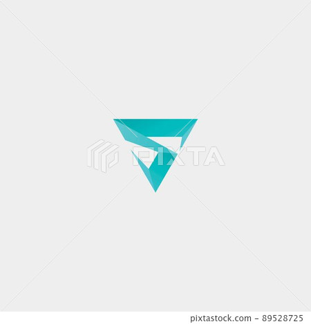 Modern and futuristic S letter initials logo Modern and futuristic S letter initials logo 89528725
