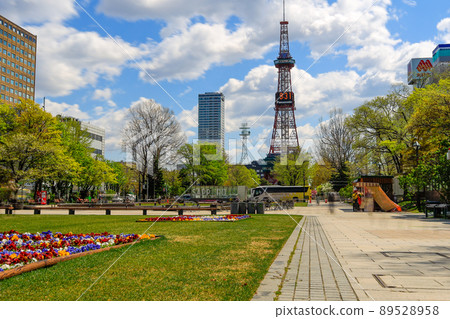 Sapporo TV Tower Urban Landscape Olympic Marathon Sapporo TV Tower Urban Landscape Olympic Marathon 89528958